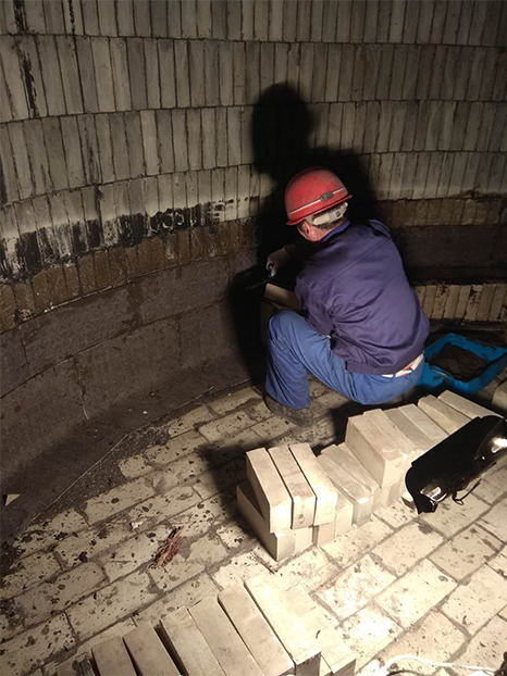 陜西硫酸裝置干燥塔一吸塔底部漏酸處理 陜西硫酸裝置干燥塔一吸塔底部漏酸處理